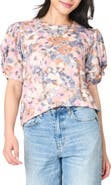GIBSONLOOK Twist Sleeve Sweater Knit Tee