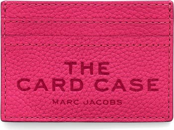 (取寄) マークジェイコブス レディース ザ レザー カード ケース Marc Jacobs women The Leather Card Case Raspberry Pink Marc Jacobs The Leather Card Case | Nordstrom