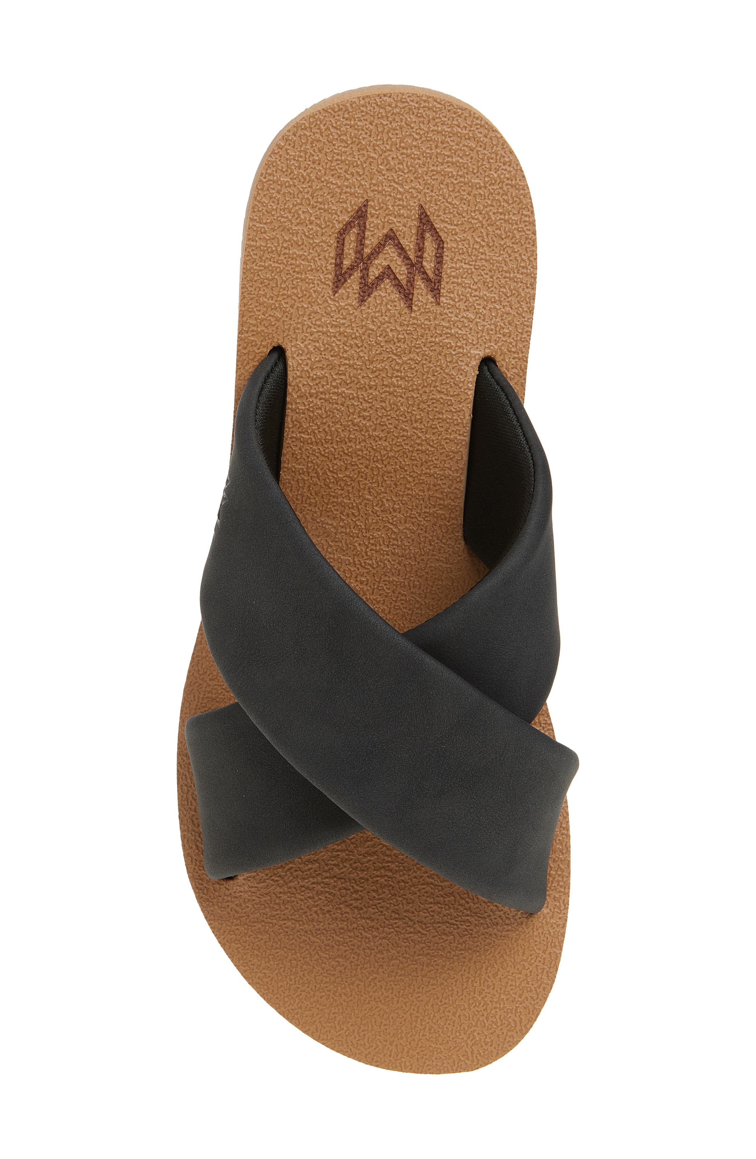 Malvados Ellie Cross Strap Slide Sandal, Alternate, color, 