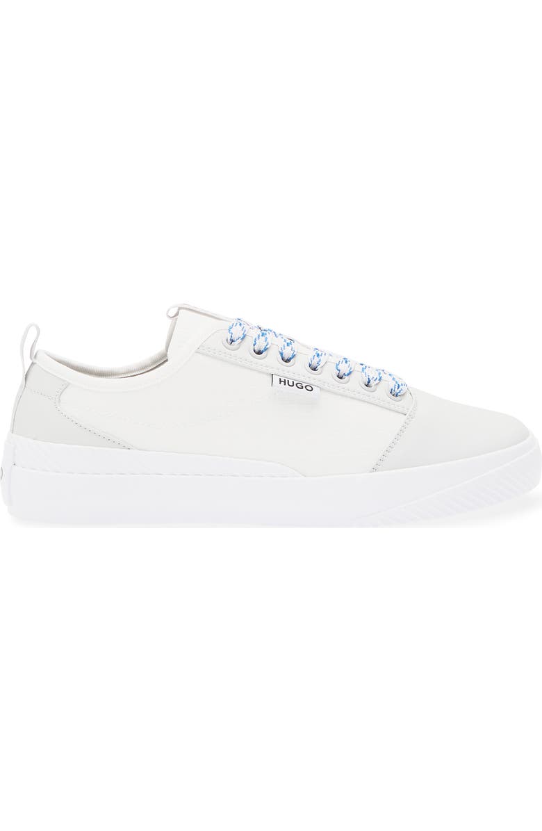 BOSS Dyer Tennis Sneaker, Alternate, color, White