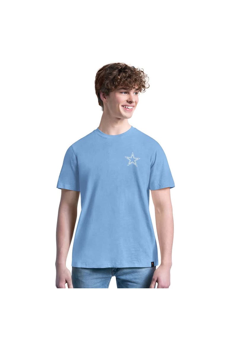 Men's Margaritaville  Light Blue Dallas Cowboys Waitin' For Gametime T-Shirt, Alternate, color, Light Blue