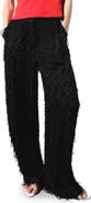 MANGO Textured Yarn Straight Leg Pants