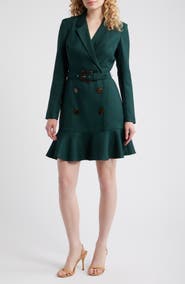 Eliza J Long Sleeve Blazer Dress