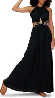 DVF Elizabeth Cutout Maxi Dress