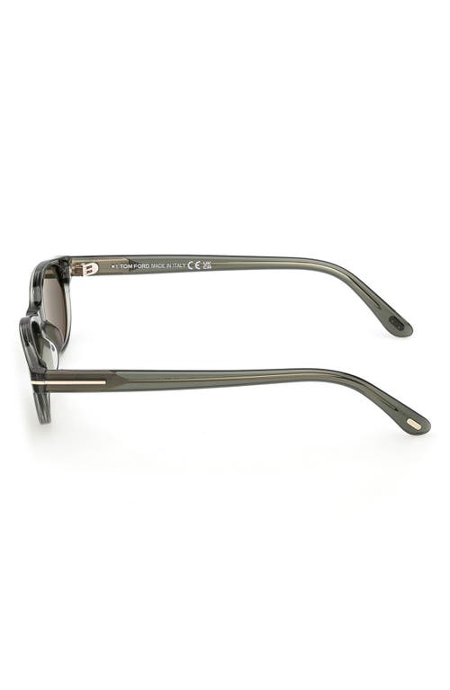 Tom Ford Chloe 52mm Oval Sunglasses In Gray