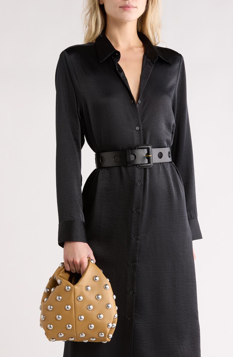 A.L.C. Simone Studded Bag, Alternate, color, Camel