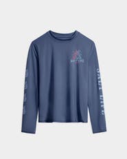 Salt Life Pineapple Paradise Performance Long Sleeve Tee