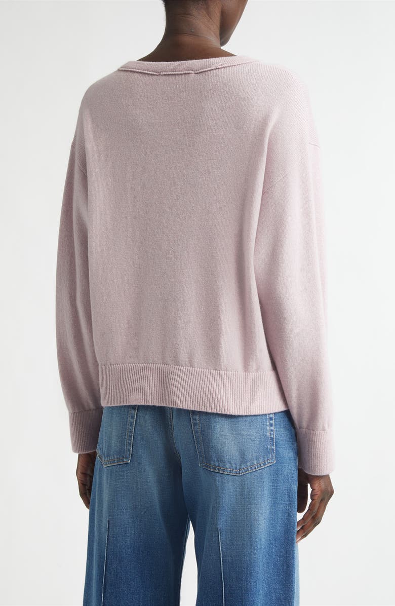 Johnstons of Elgin Stella Cashmere Sweater, Alternate, color, Lunan Pink