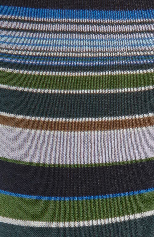 Paul Smith Leonardo Silk Blend Dress Socks In Blue
