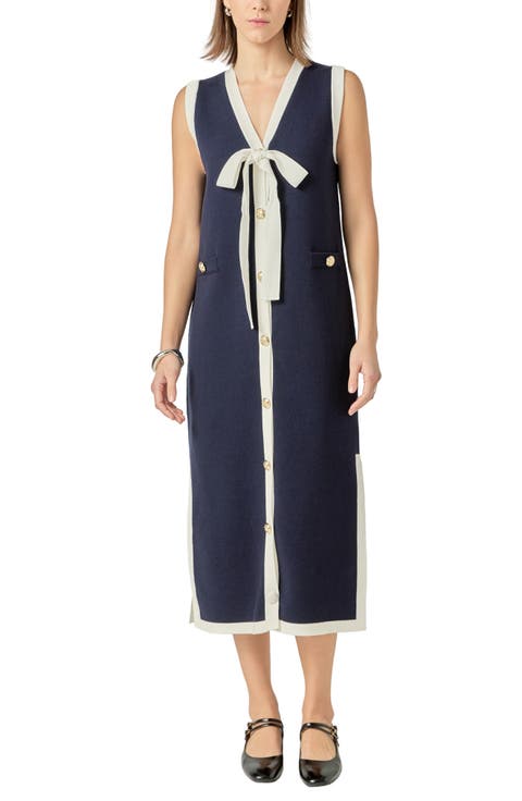 Sleeveless Sweater Dress