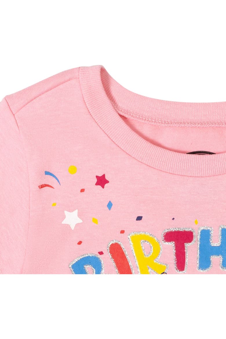 Glitter T-Shirt, Alternate, color, Blush Pink
