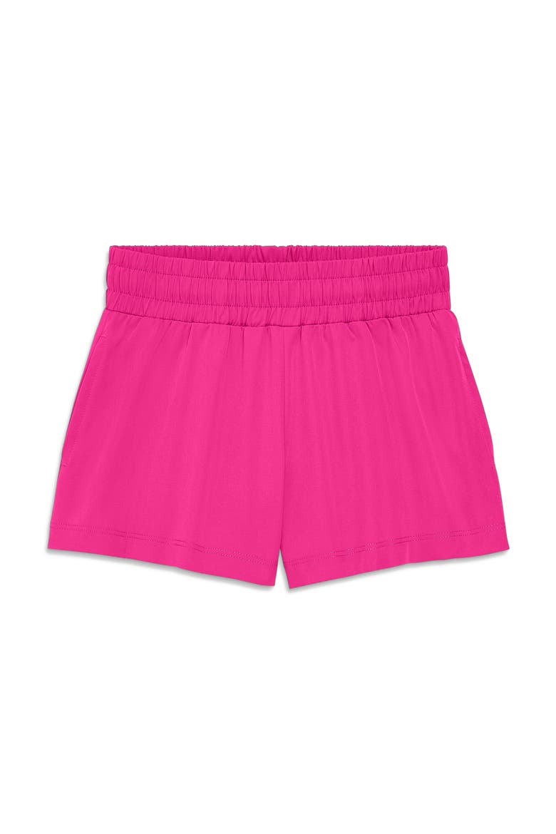 Kids Staycool Stretch Twirly Shorts, Main, color, Dragonfruit