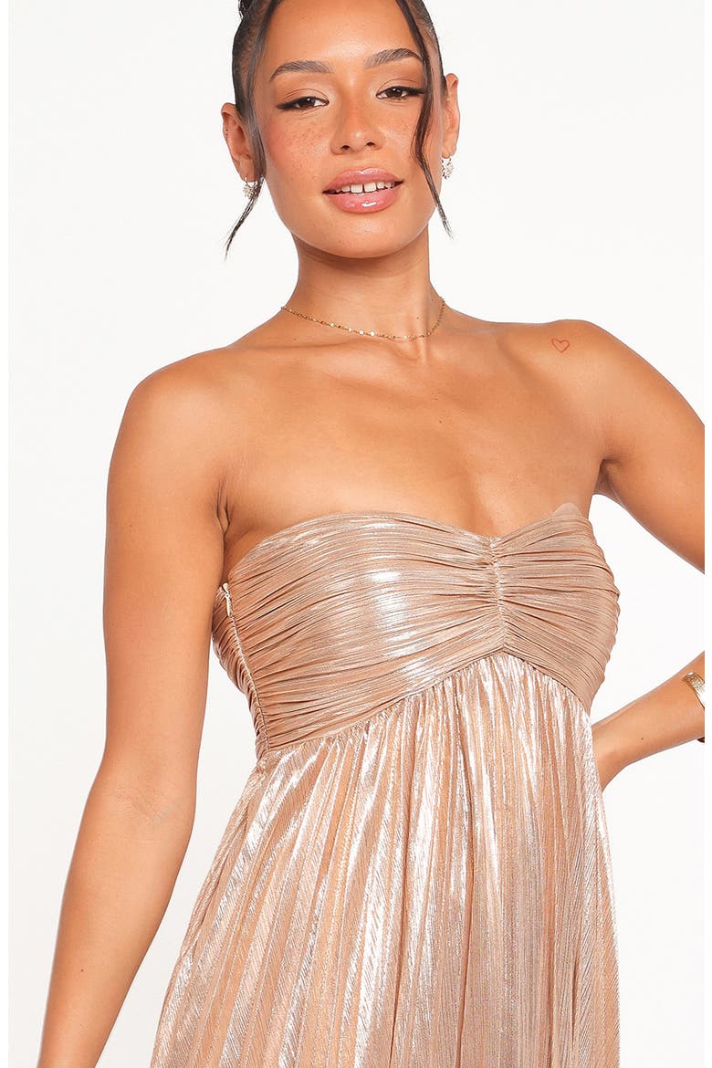 alexis joya gold dress Alexis Joya Dress in Gold Lame