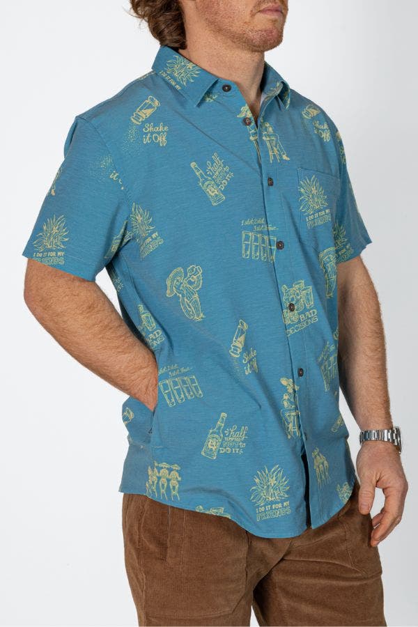 BAD DECISIONS - VAGABOND BUTTON UP - image 2