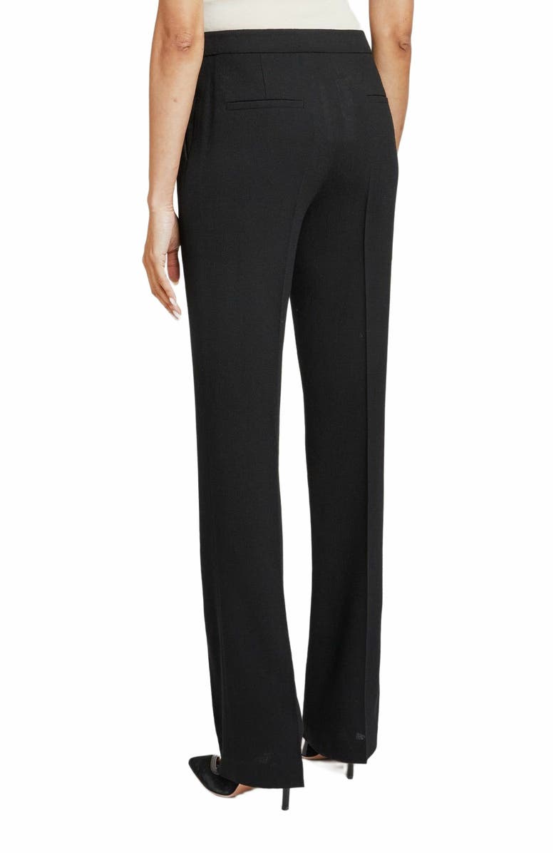 Santorelli AMARA Straight Leg Pant in Luxury Wool Crepe, Alternate, color, 