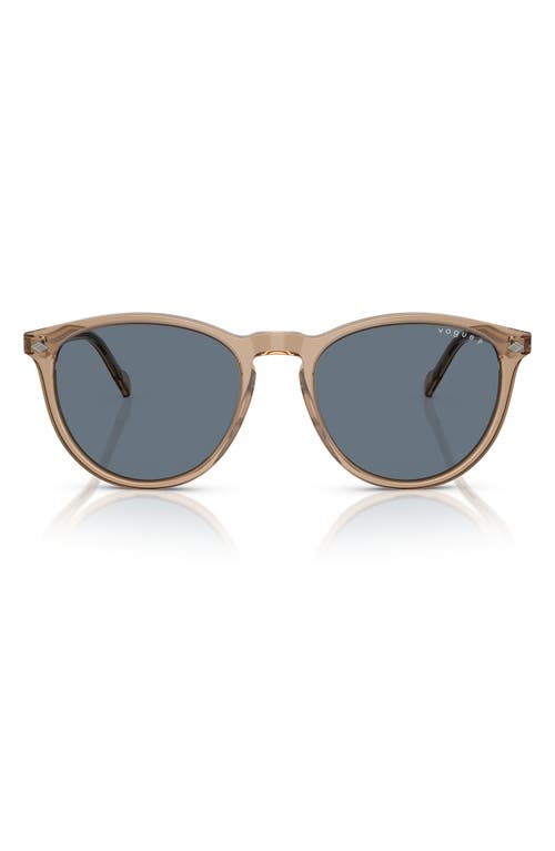 VOGUE 53mm Phantos Sunglasses in Beige Polarized 