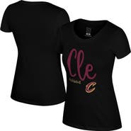 Stadium Essentials Women's Stadium Essentials  Black Cleveland Cavaliers 3rd Quarter T-Shirt
