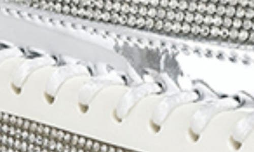 Azalea Wang Gracelynn Platform Sneaker In Silver