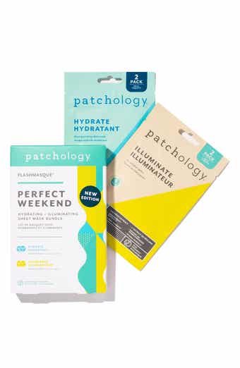 Patchology Perfect Weekend Hydrating & Illuminating Sheet Mask Duo Set
