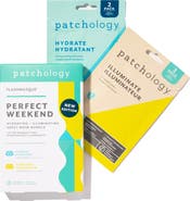 Patchology Perfect Weekend Hydrating & Illuminating Sheet Mask Duo Set