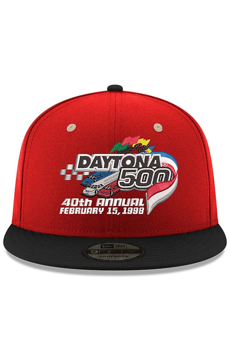 New Era Men's New Era Scarlet 1998 Vintage Daytona 500 Snapback Hat, Alternate, color,
