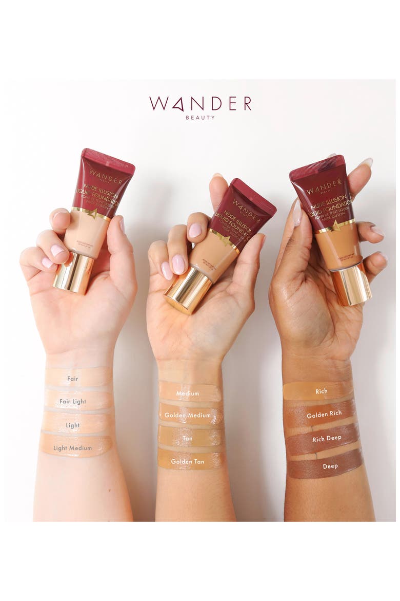 Nude Illusion Liquid Foundation, Alternate, color, DEEP