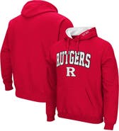 COLOSSEUM Men's Colosseum Scarlet Rutgers Scarlet Knights Arch & Logo 3.0 Pullover Hoodie