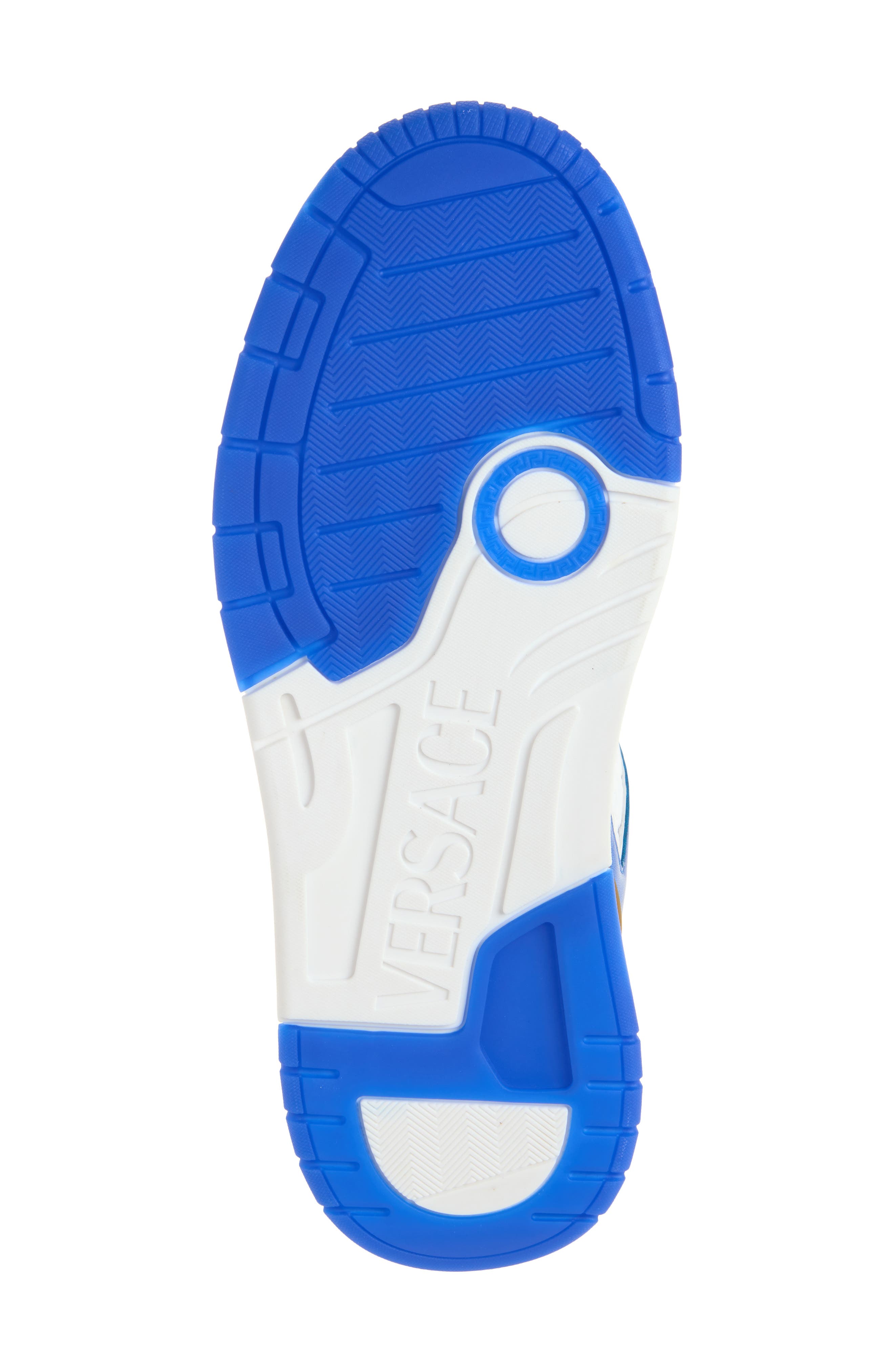 Medusa Sneaker, Alternate, color, WHITE COLBALT GOLD 82