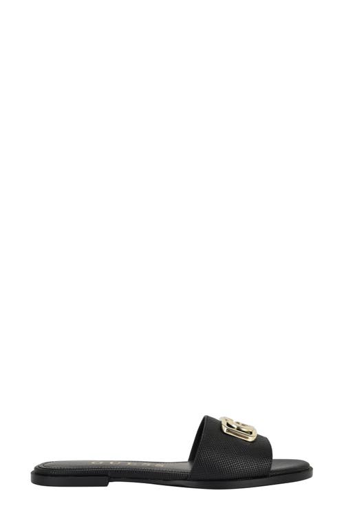 Guess Adrinna Slide Sandal In Black