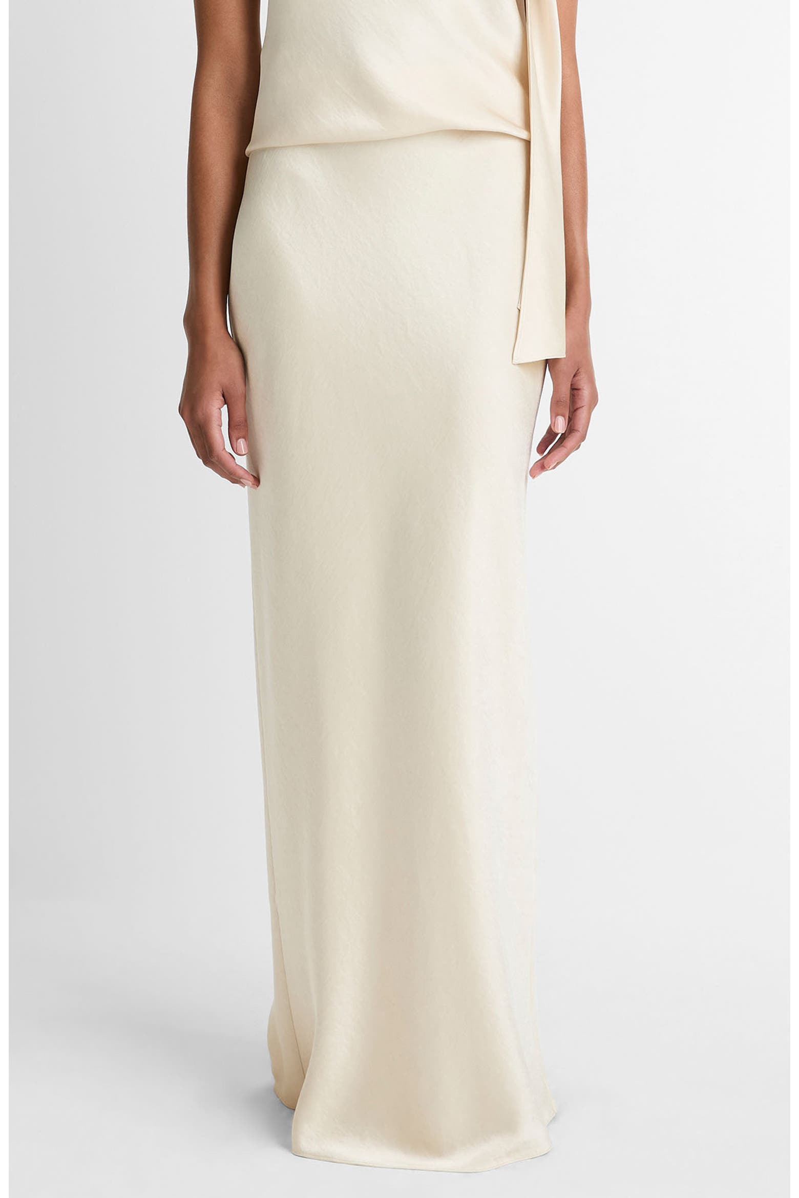 Vince Satin Bias Column Skirt (Women) | Nordstromrack