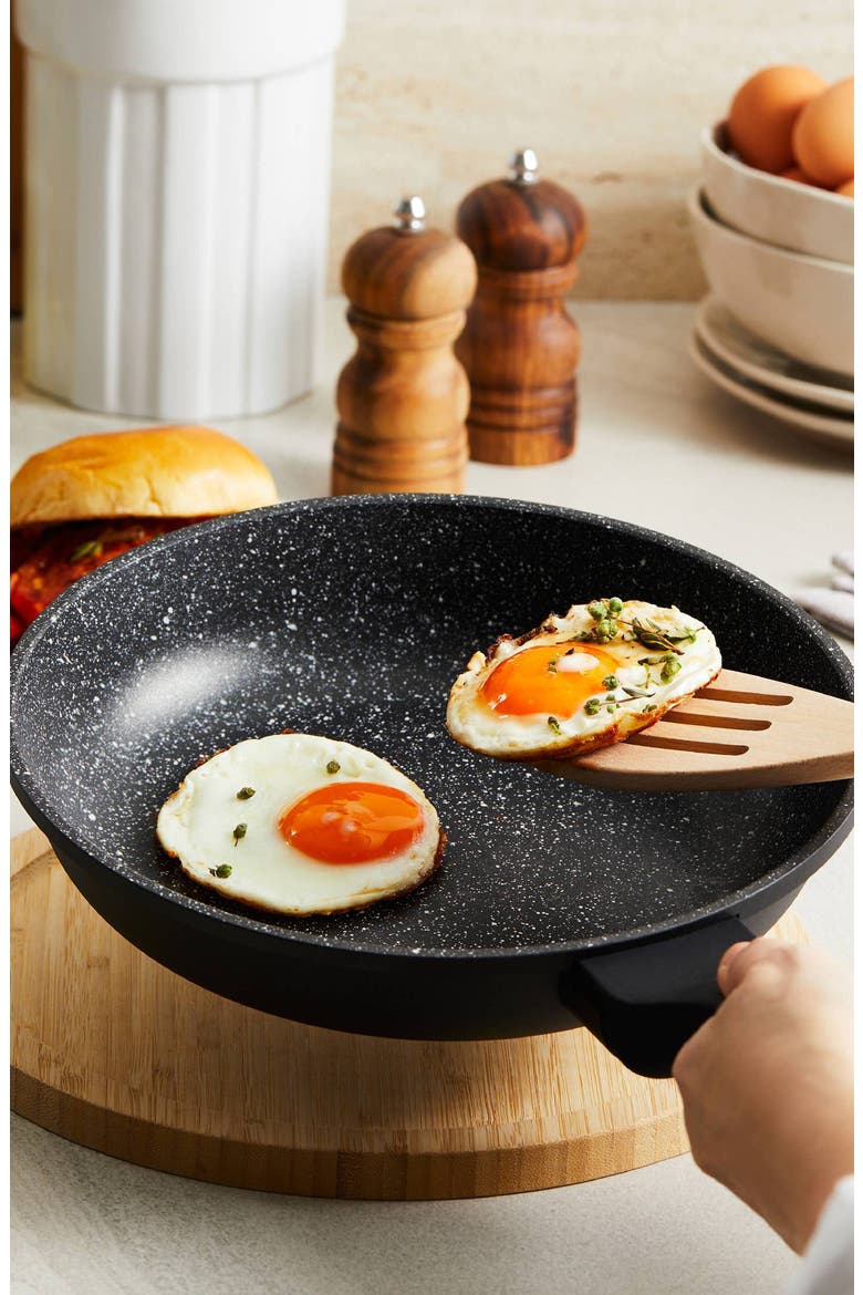 GRANITE Frypan 8", Alternate, color, BLACK