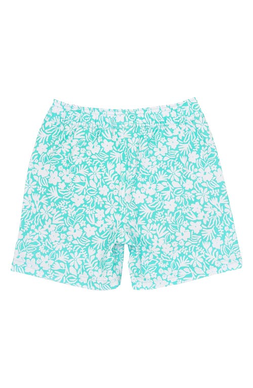 Feather 4 Arrow Kids' Sea Ya Volley Swim Trunks In Pool Blue