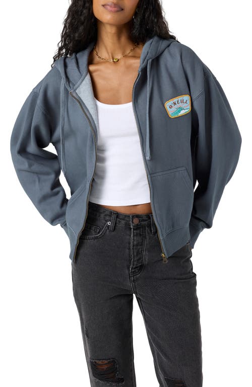 O'neill Atwood Full Zip Hoodie In Gray