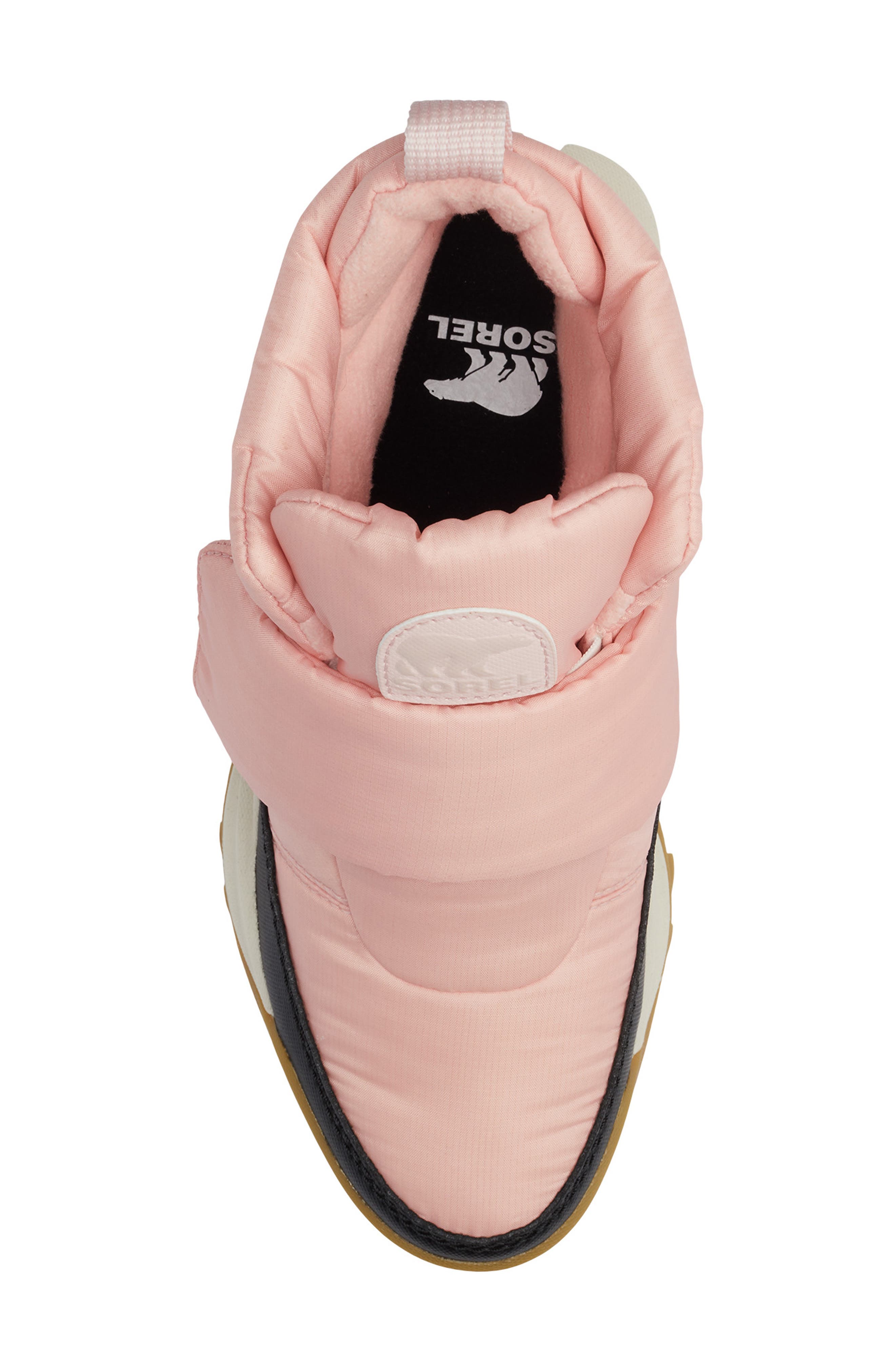 Ona RMX Waterproof Puffy Strap Bootie, Alternate, color, VINTAGE PINK/ GUM 17