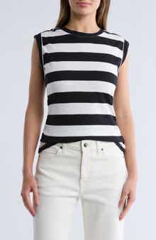 Sanctuary Ruched Side Muscle Tank