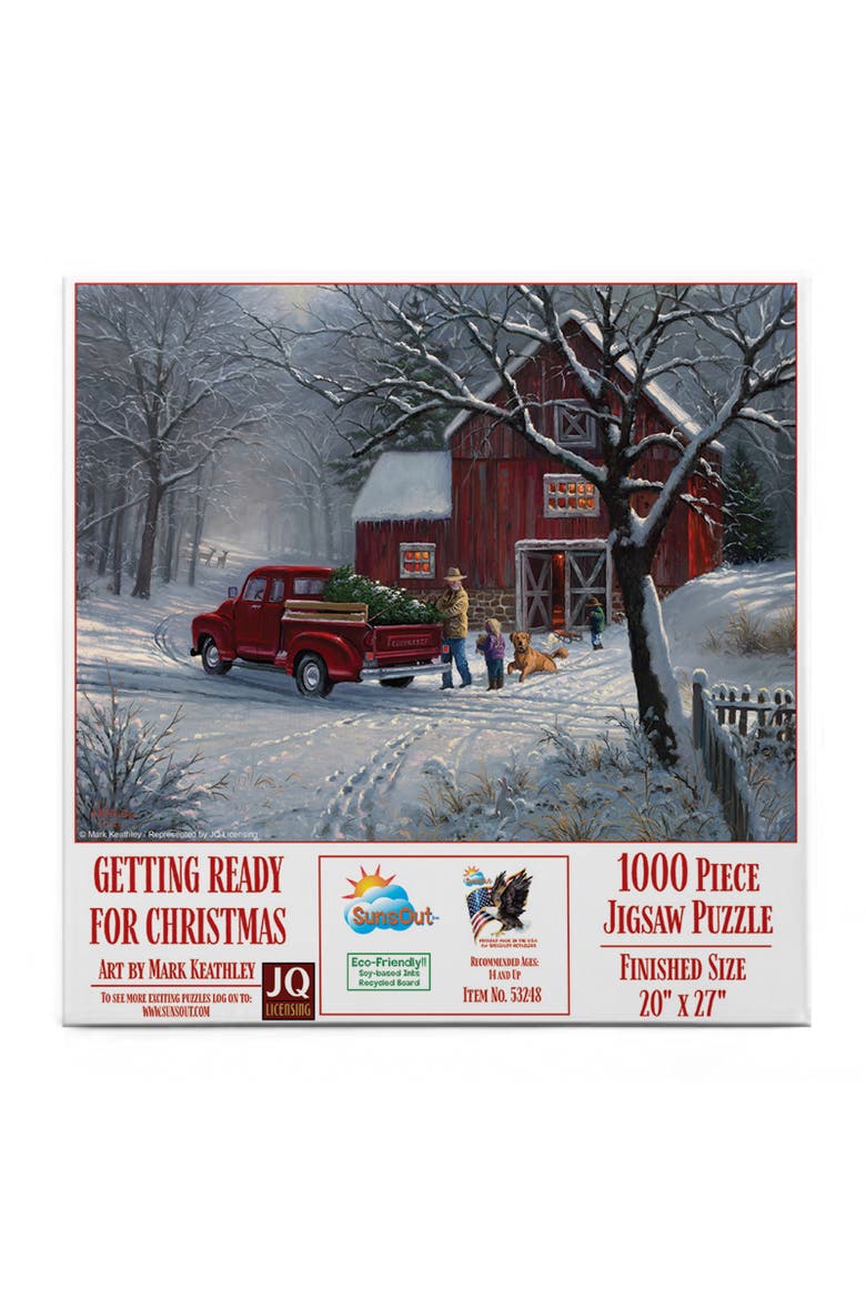 Getting Ready for Christmas 1000 piece Jigsaw Puzzle for Adults, Alternate, color, Multicolor