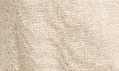 Max Studio Twist Neck Sweater Top In Oat