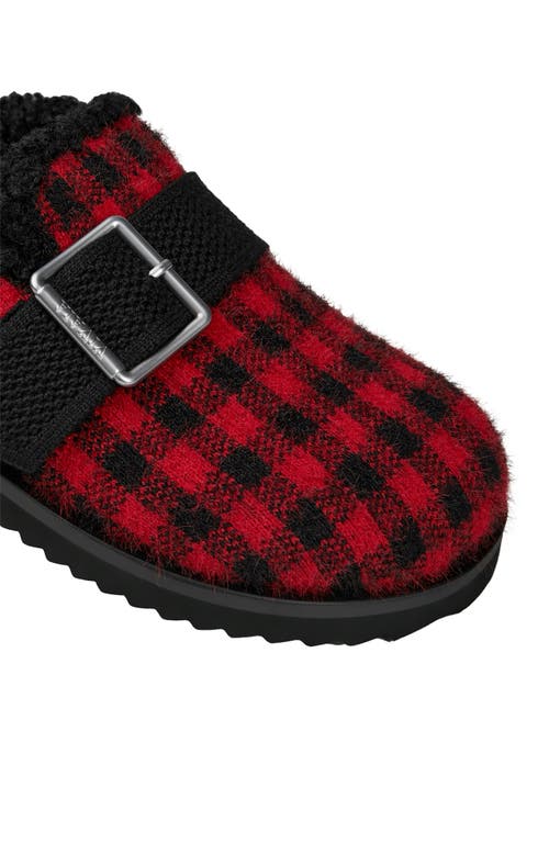 Vivaia Round-toe Wool Slippers In Multi