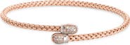MESHMERISE Diamond Woven Cuff Bracelet