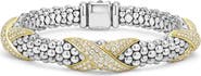 LAGOS Embrace Pavé Diamond Station Bracelet