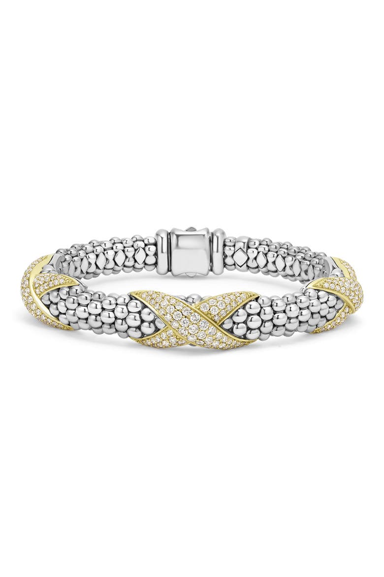 Embrace Pavé Diamond Station Bracelet video