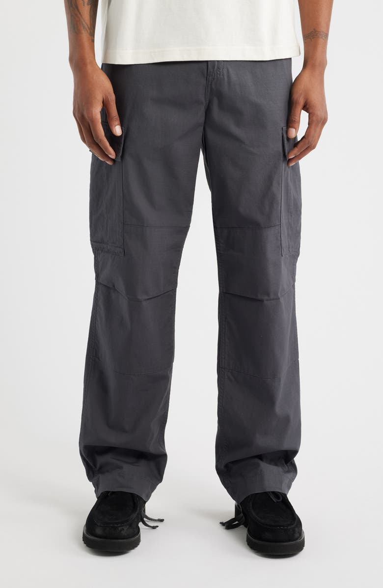 Carhartt Work In Progress Cotton Ripstop Cargo Pants, Main, color, Graphite
