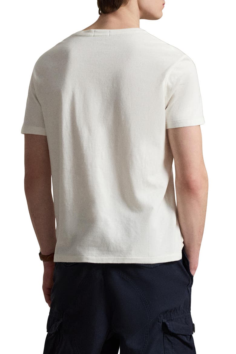 Standard Fit Cotton & Linen T-Shirt, Alternate, color, NEVIS