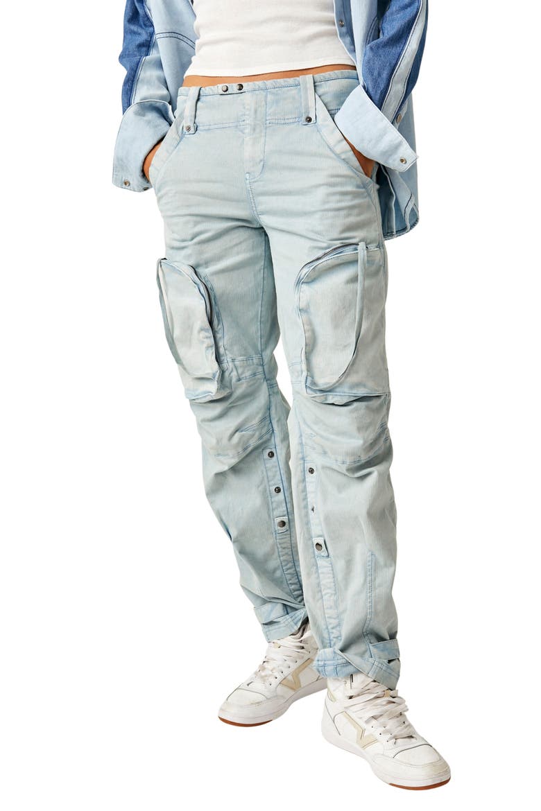 Can't Compare Slouch Cargo Pants, Main, color, AUTUMN SKY
