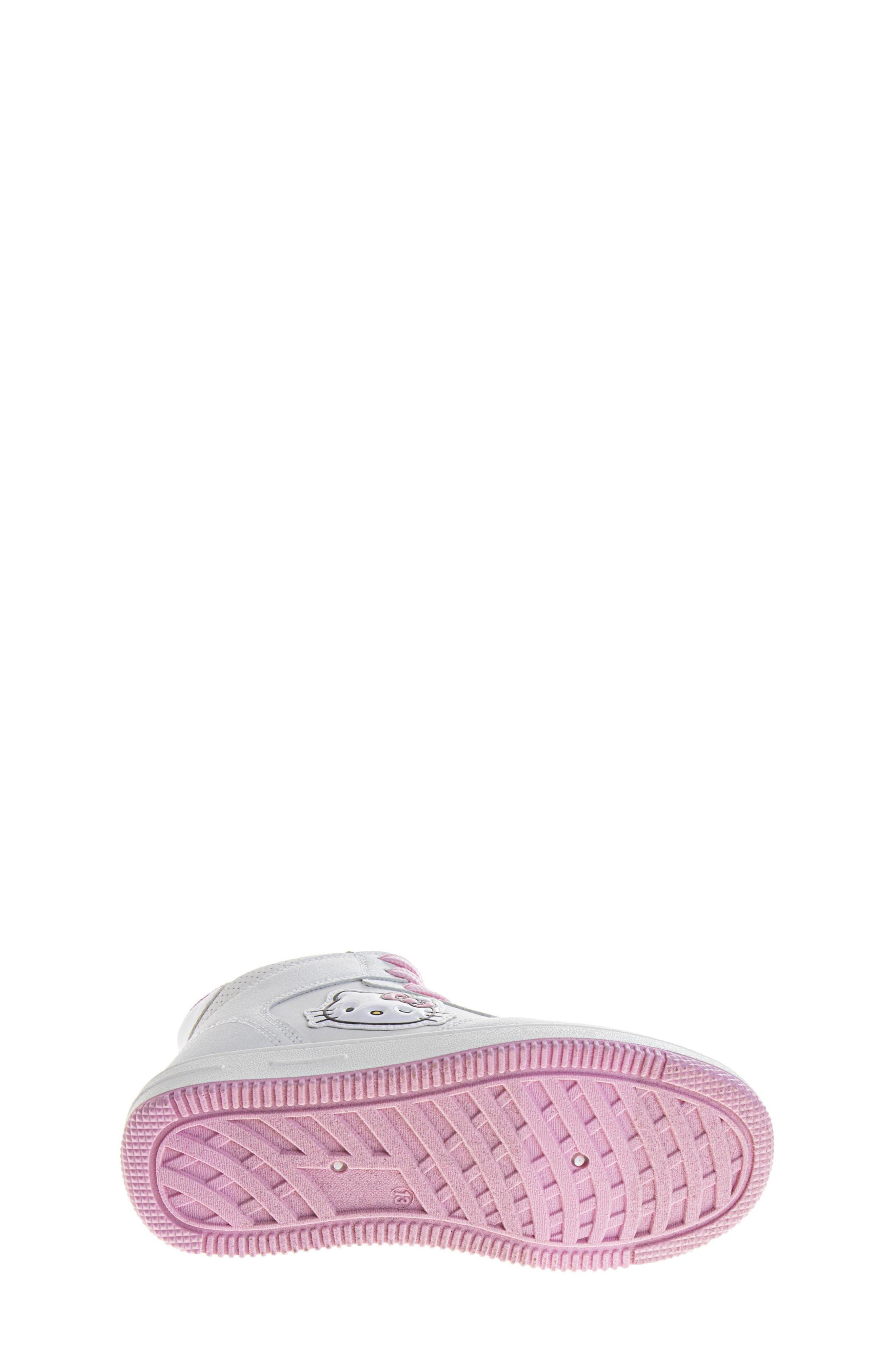 JOSMO Kids' Hello Kitty High Top Sneaker, Alternate, color, 