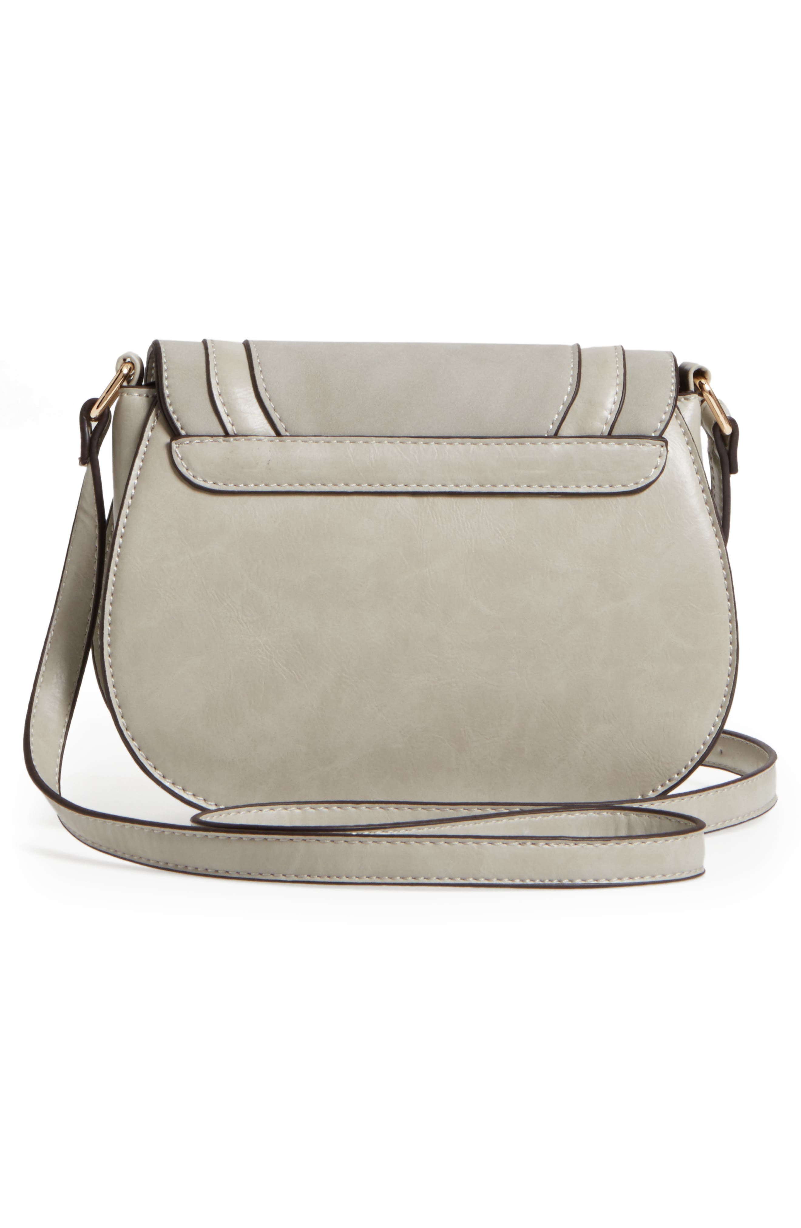 Sole Society Bryson Faux Leather Crossbody Bag, Alternate, color, 