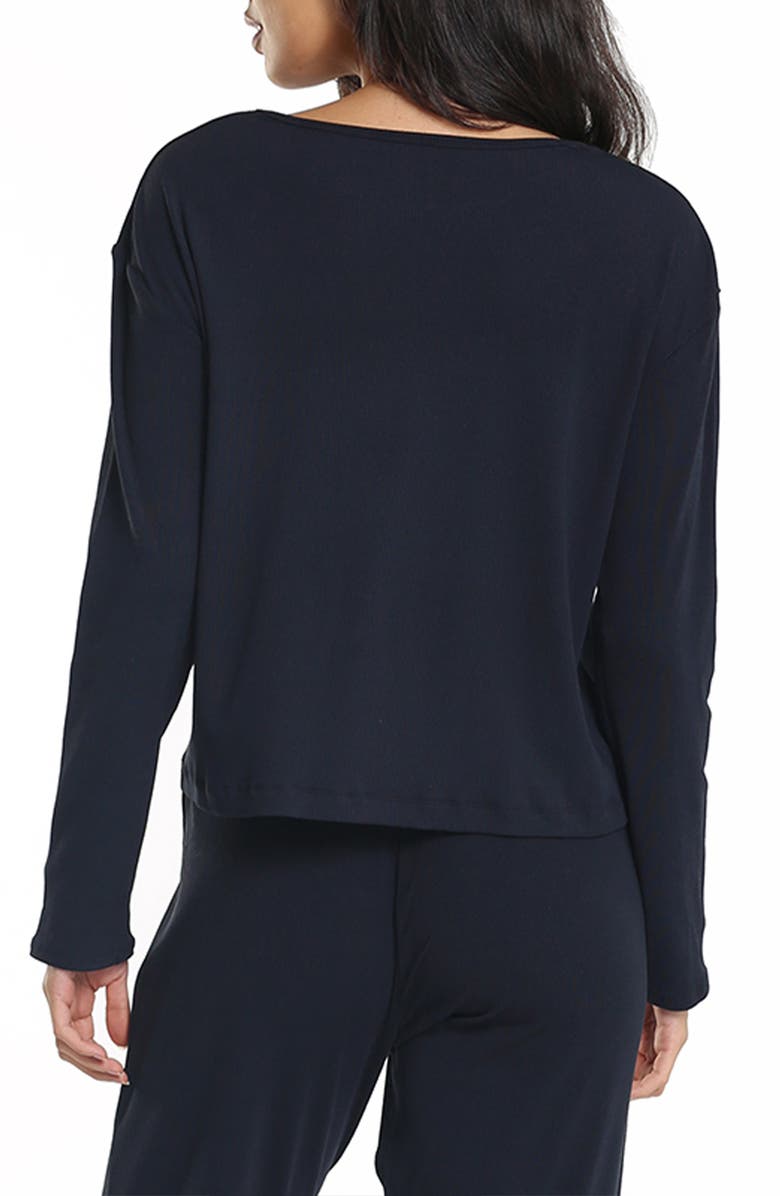 Papinelle Luxe Rib Pajamas, Alternate, color, 