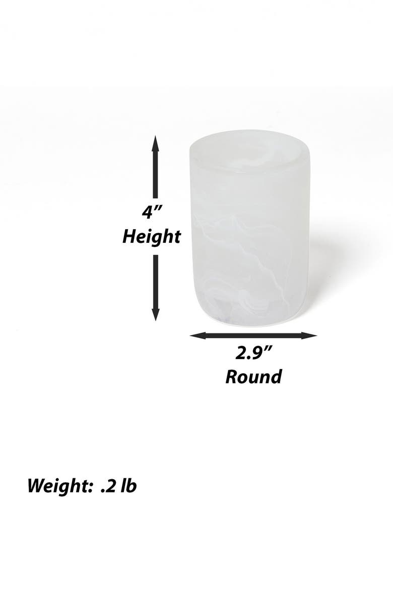 ROSELLI TRADING COMPANY Clouds Tumbler, Alternate, color, White