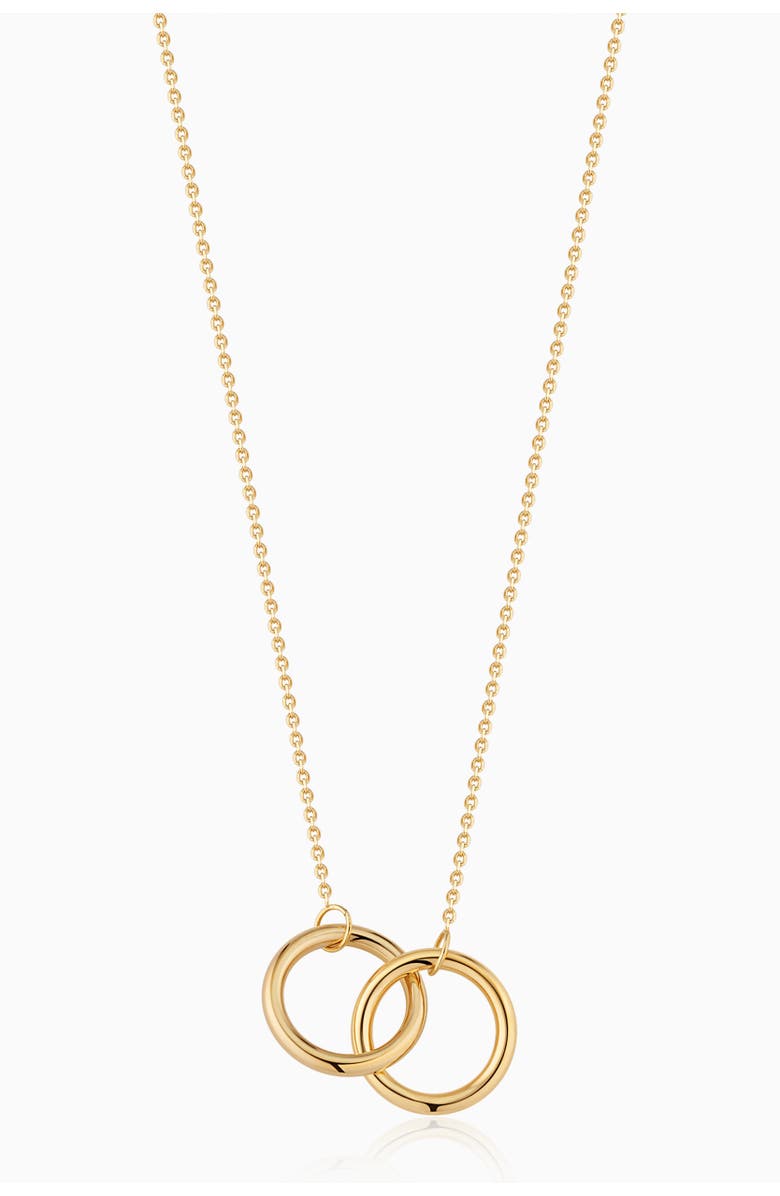 Oradina 14K Gold Forever Linked Necklace, Main, color,