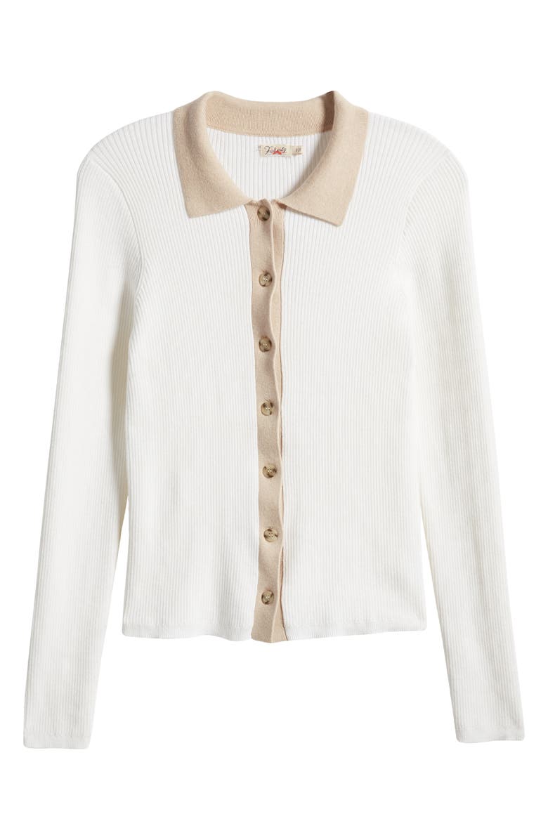 Faherty Mikki Collar Organic Cotton & Cashmere Cardigan, Alternate, color,